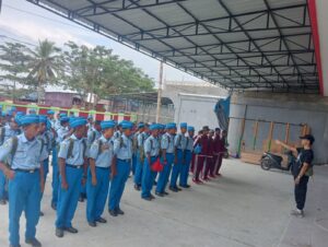 apel pagi sebelum ke sekolah